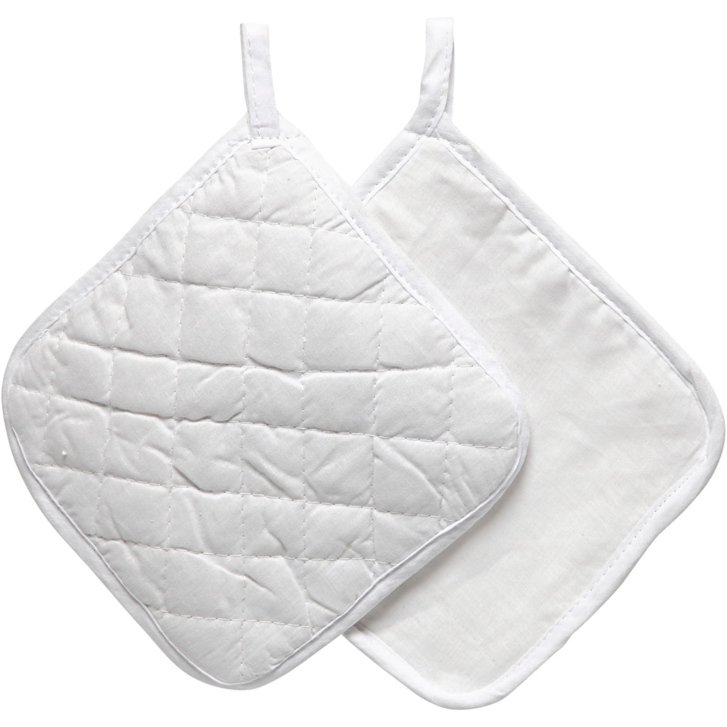 Creativ Company Pancake Wit 20x20cm, 1 Paar