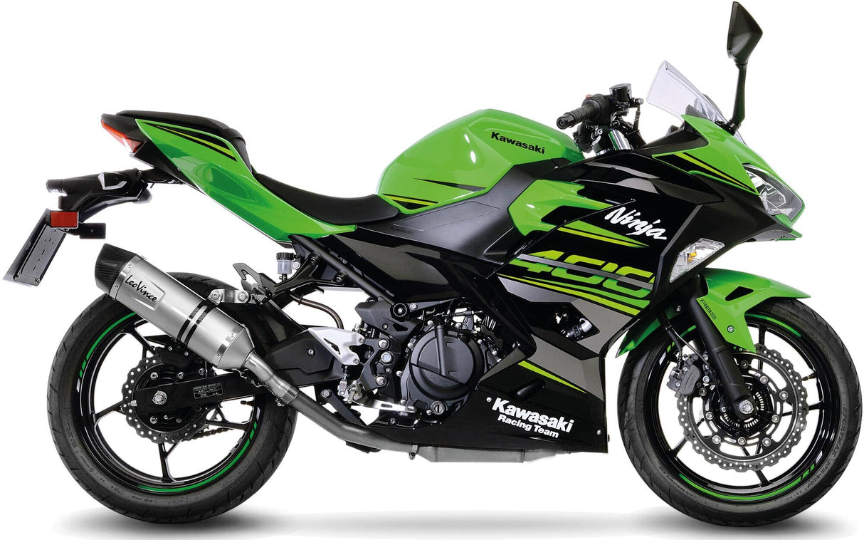 Leovince geluiddemper sbk lv one evo ii schalld leo slipon lv one inox
