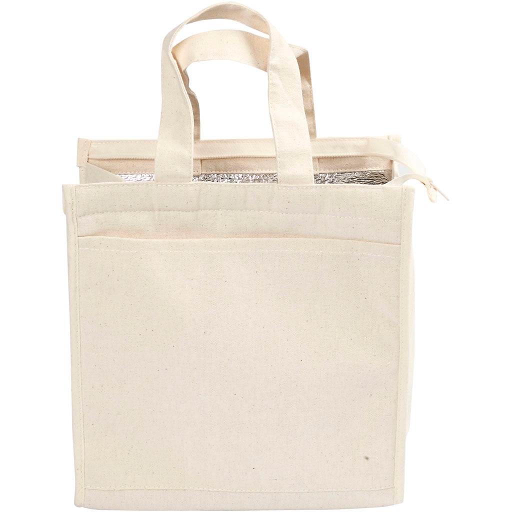 Creativ company cooler bag, size 25x24x12 cm, 220 g, light natural, 1 piece