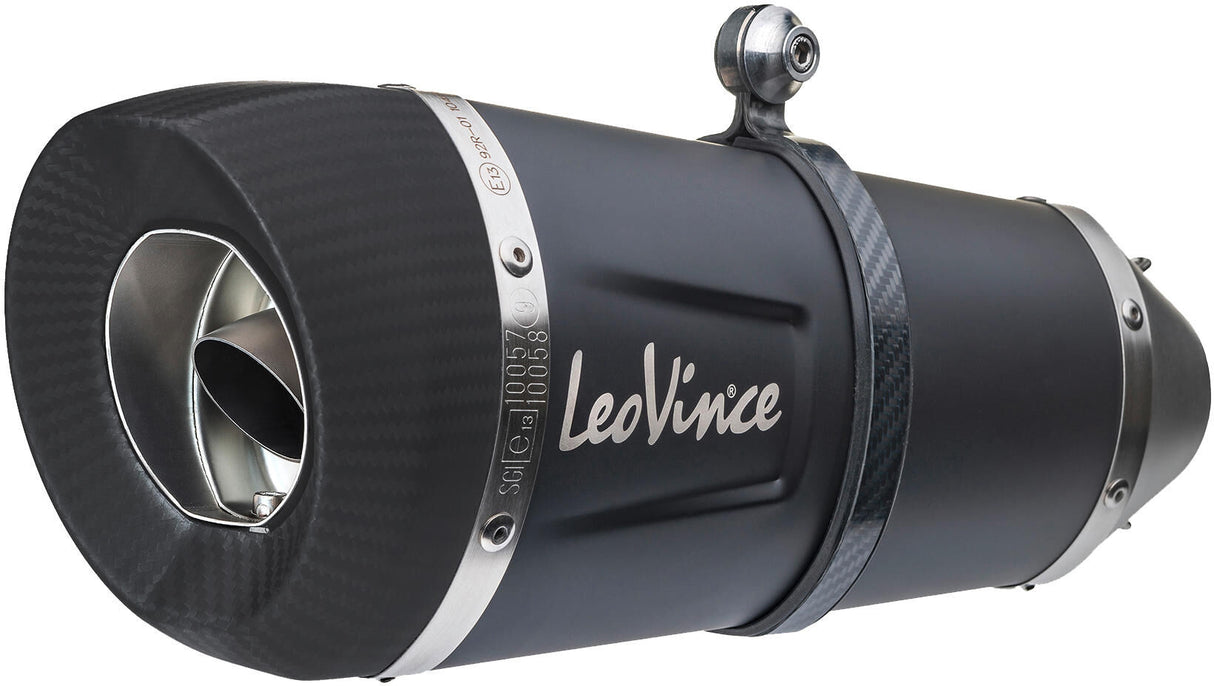 Leovince geluiddemper sbk factory s black edition