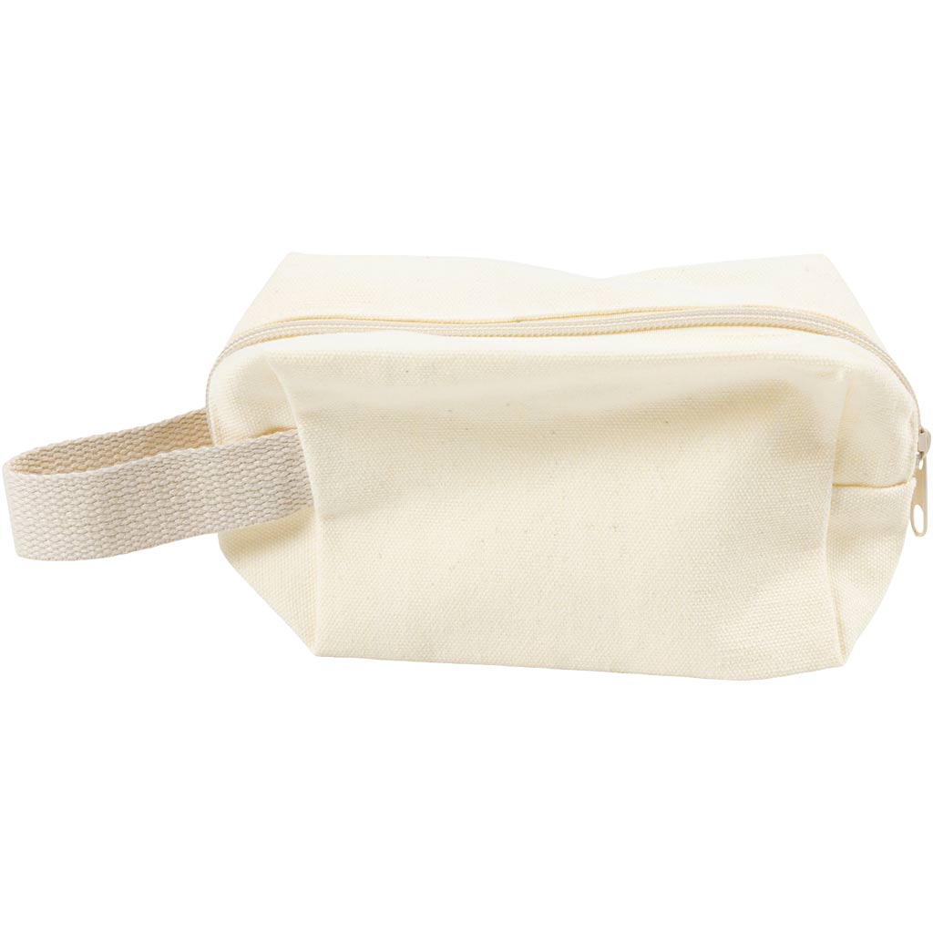 Creativ company make-uptas, h: 10 cm, d: 5 cm, b: 14 cm, licht naturel, 1 stuk