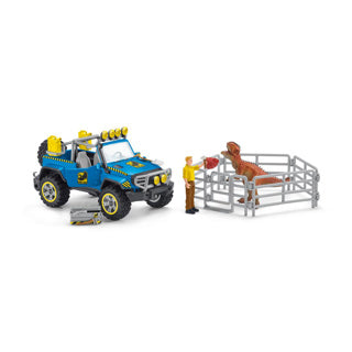 Schleich 41464 SUV with Dino-Buitenpost