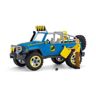 Schleich 41464 SUV med Dino-Buitenpost