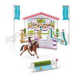Schleich 42440 Päerdshaff mat Haus a Stall