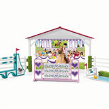 Schleich 42440 Päerdshaff mat Haus a Stall