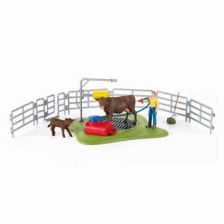 Schleich Farm World Cow Wasplaats 42529