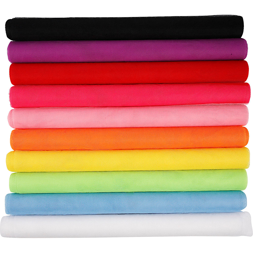 Creativ company tulle, w: 50 cm, 10x5 m 1 box