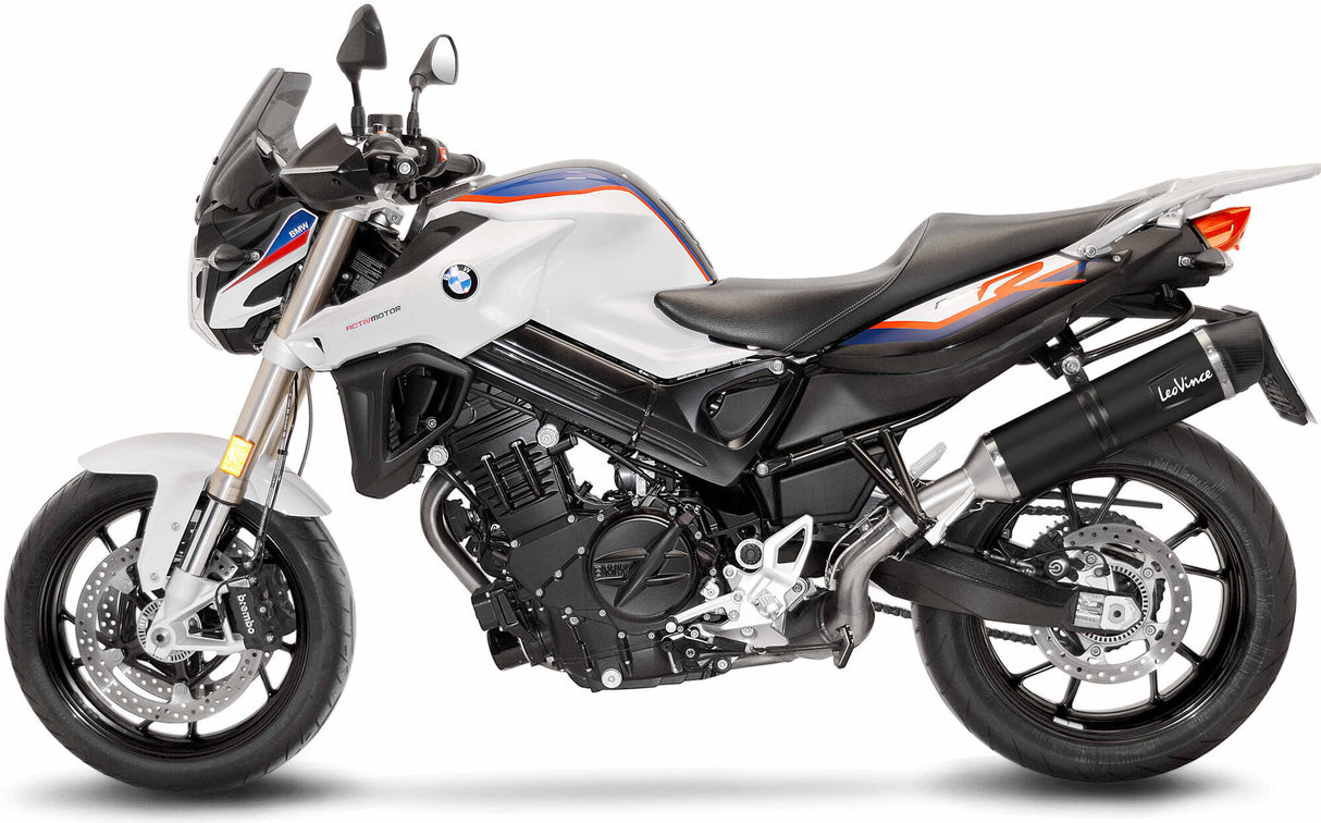 Leovince Schalldämpfer SBK LV One Evo Black Edition Schalld Leo Slipon LV One SW