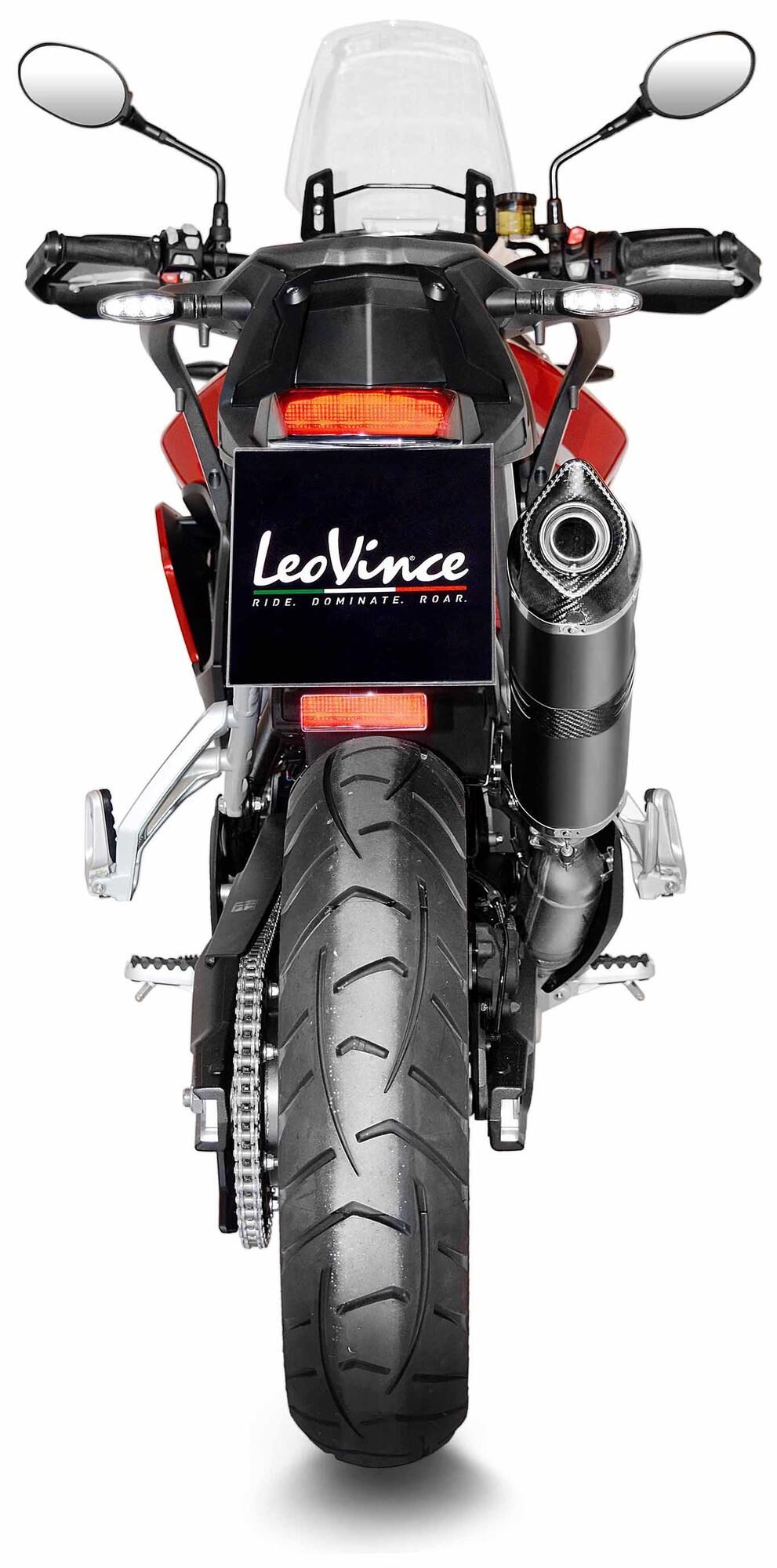 Leovince geluiddemper sbk lv one evo black edition