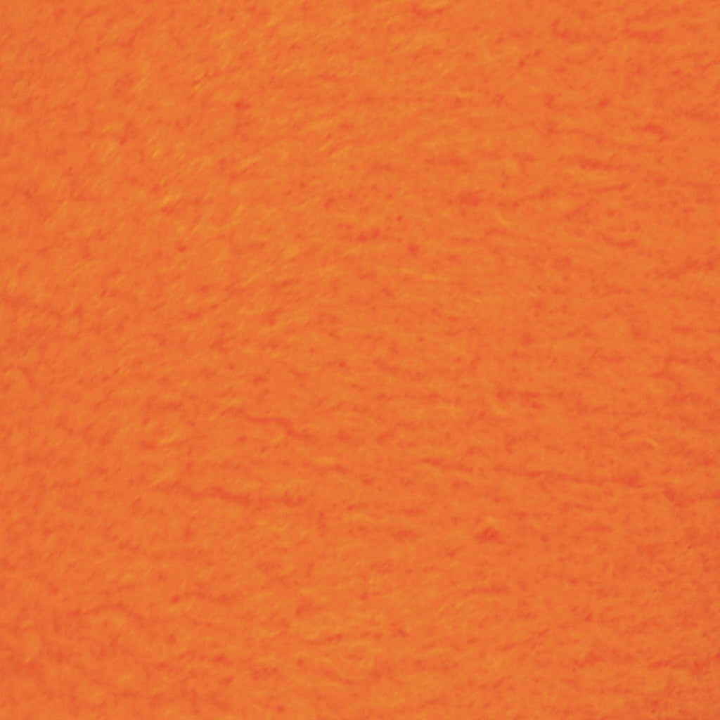 Creativ company fleece, l: 125 cm, w: 150 cm, 200 g, orange, 1 piece