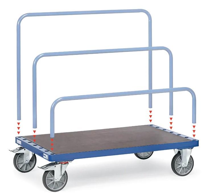 Fetra platenwagen 1600x800mm - 750kg