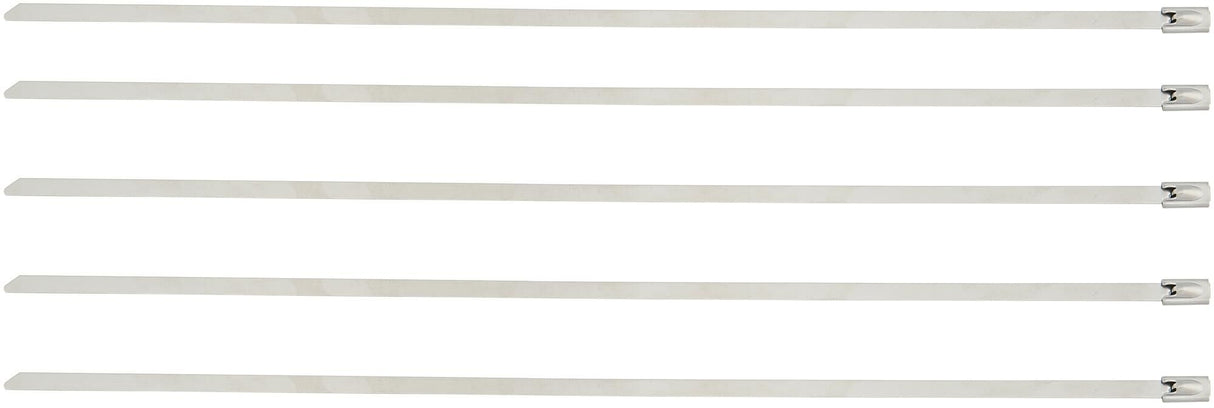 Silent sport kabelbinders stainless steel cable tie 300mm 5pcs.