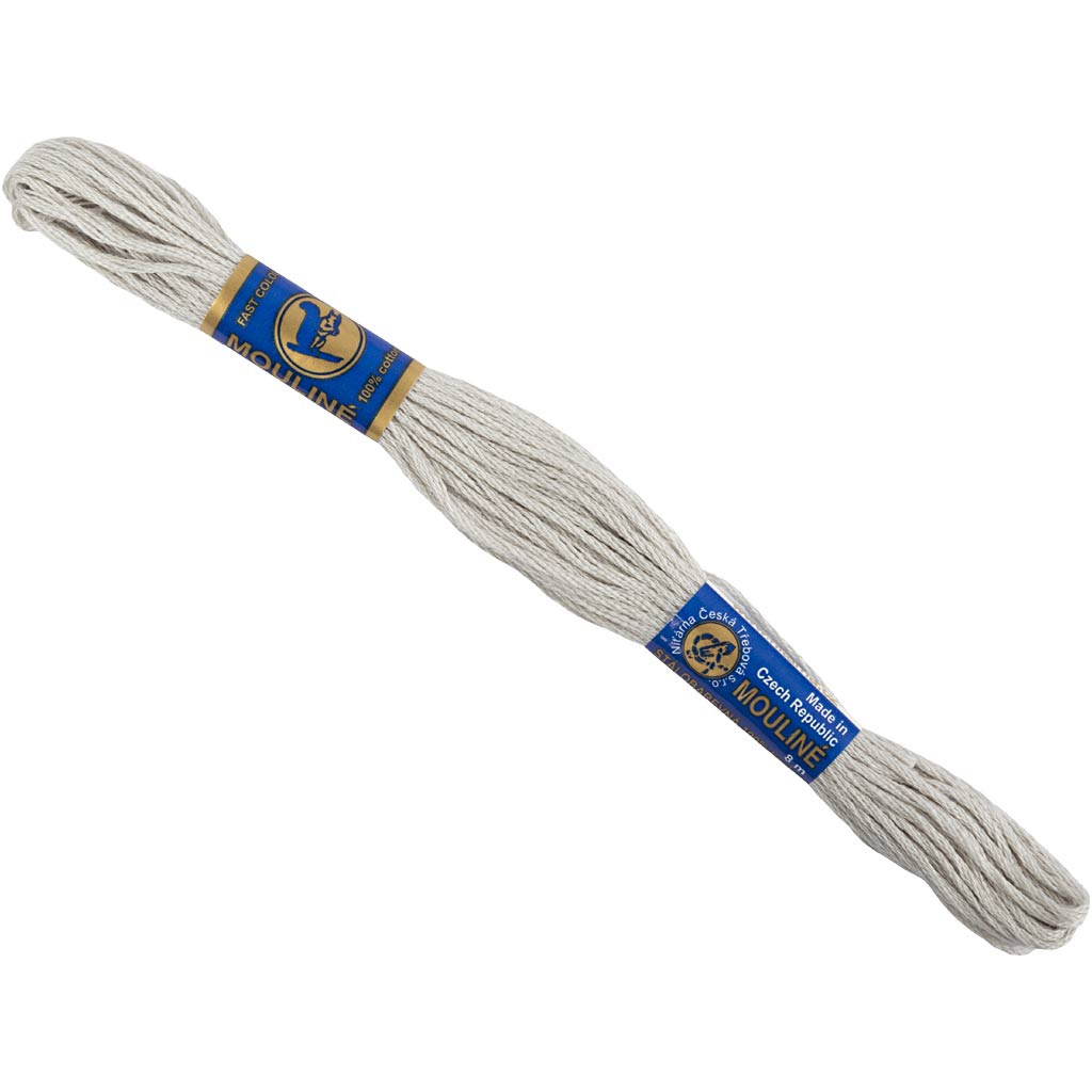 Creativ Company Embroidery Gares Gray, 8m
