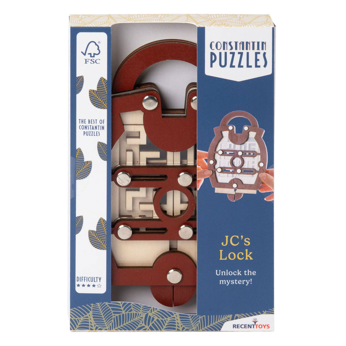 Recent toys jc's lock breinpuzzel