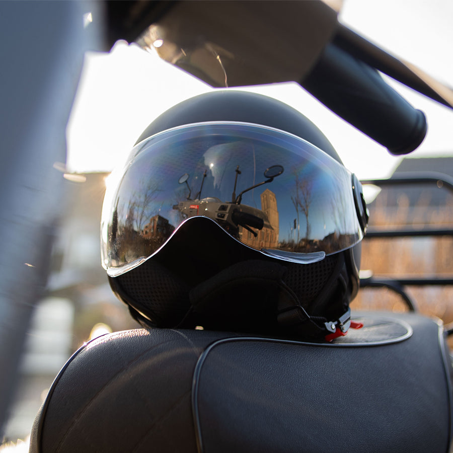 Pro-usct schützt Urban Helm XL fir Scooter a Vëlo Ece Qualitéitsmark Black