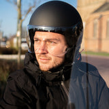 Pro-usct schützt Urban Helm XL fir Scooter a Vëlo Ece Qualitéitsmark Black