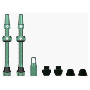 Muc-off tubeless valve set 44mm turquoise