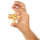 Eureka 3d bambus hjerne puslespill doublecross **