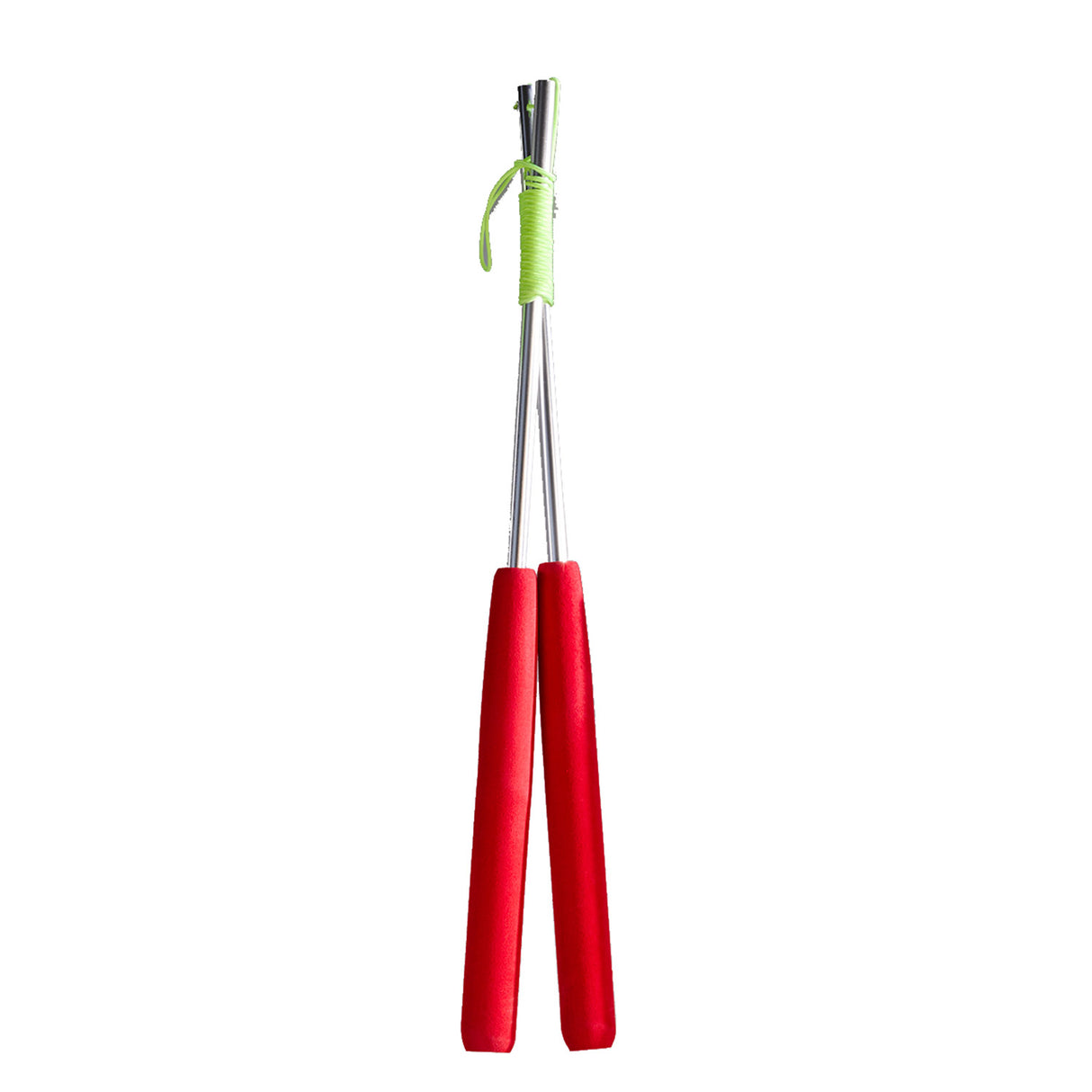 Eureka aluminum devil sticks - red
