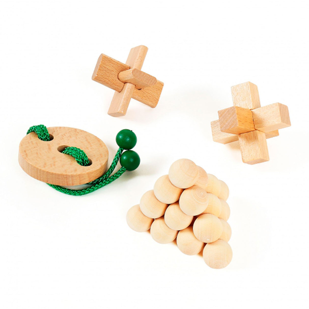 Eureka Wooden Brain quebra -cabeças júnior, 4º.