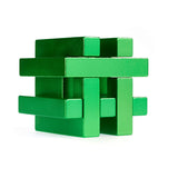Brain puzzle Metal in Tan - Hashtag **
