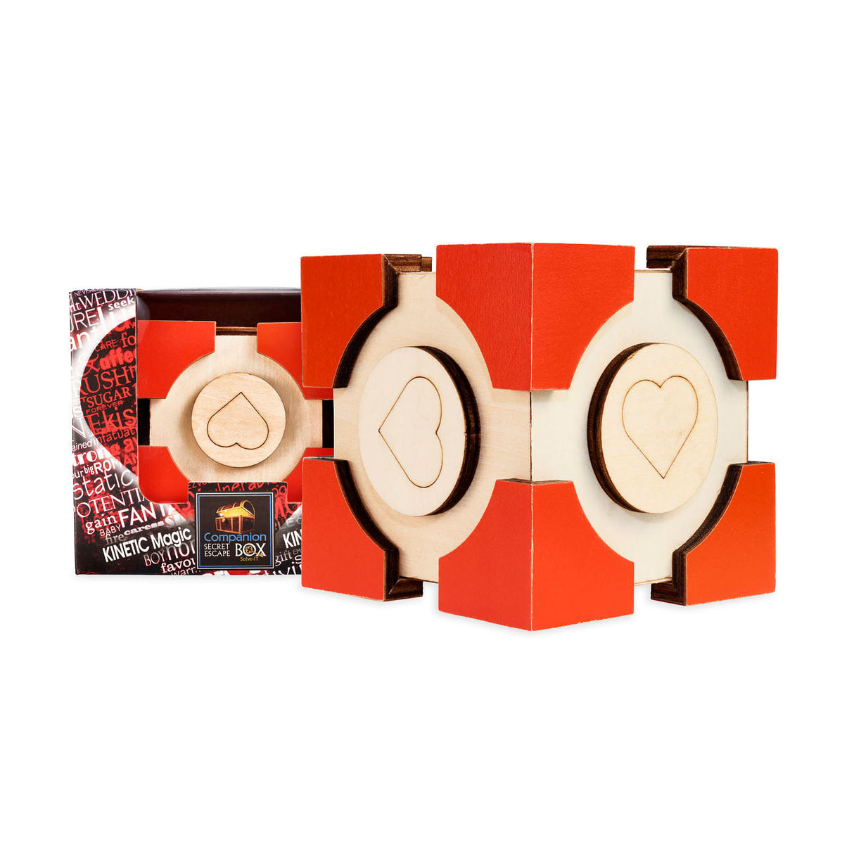 Eureka Brein Puzzle Box Wooden Escape Box - Companheiro ***