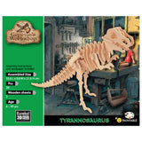 Kit de madeira 3D - Tyrannosaurus