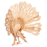 Gepetton työpaja puinen rakennuspaketti 3D - Peacock