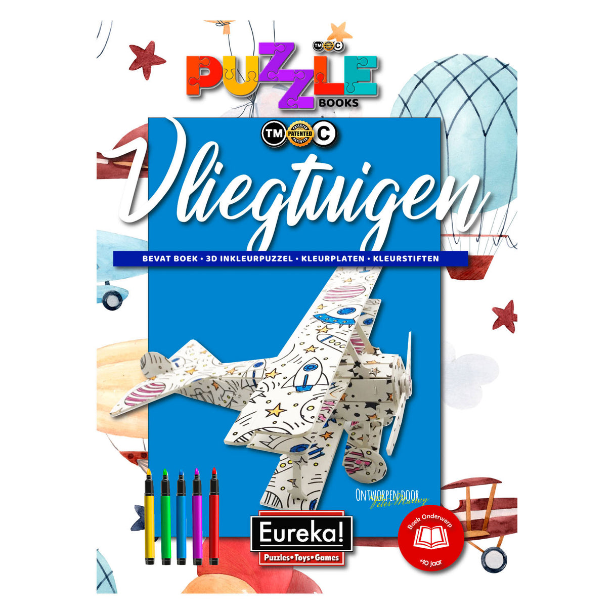 Eureka 3d-pulmakirjat - lentokoneet