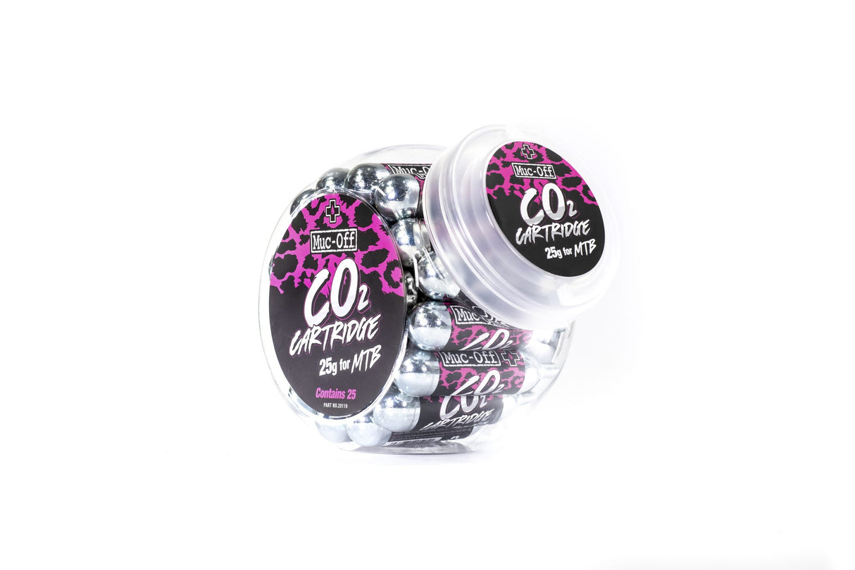 Muc-off co2 patronen 25g (25 stuks)