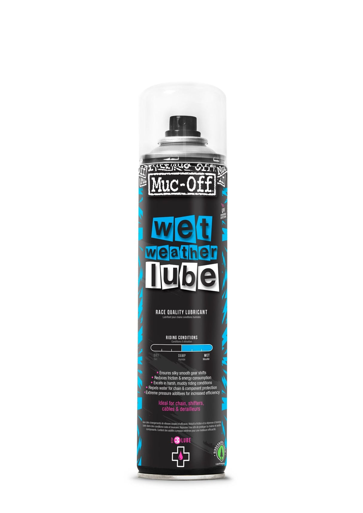 Muc-Off Wet Lube Chain Lube Aerosol 400ml
