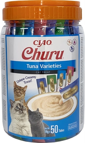 Inaba Churu Multipack Tuna varieties