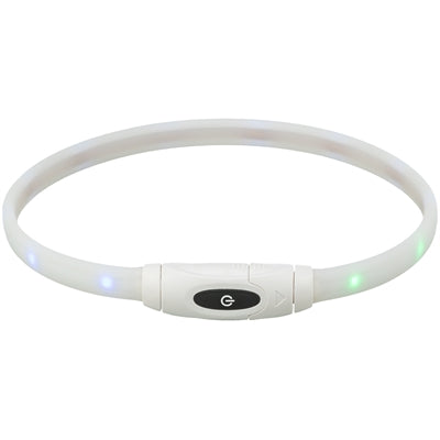 Trixie collar luminoso perro usb silicona recargable múltiple
