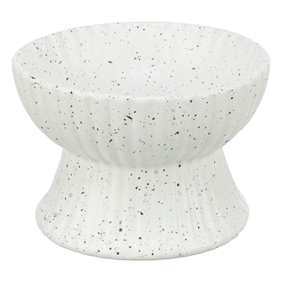 Trixie Cat Food Bowl Drinking Bowl Raised Ceramic White