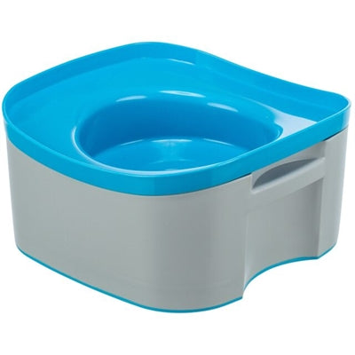Trixie Drinking bin Travel box Strong Dark gray Petrol