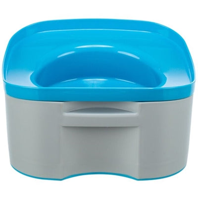 Trixie Drinking bin Travel box Strong Dark gray Petrol