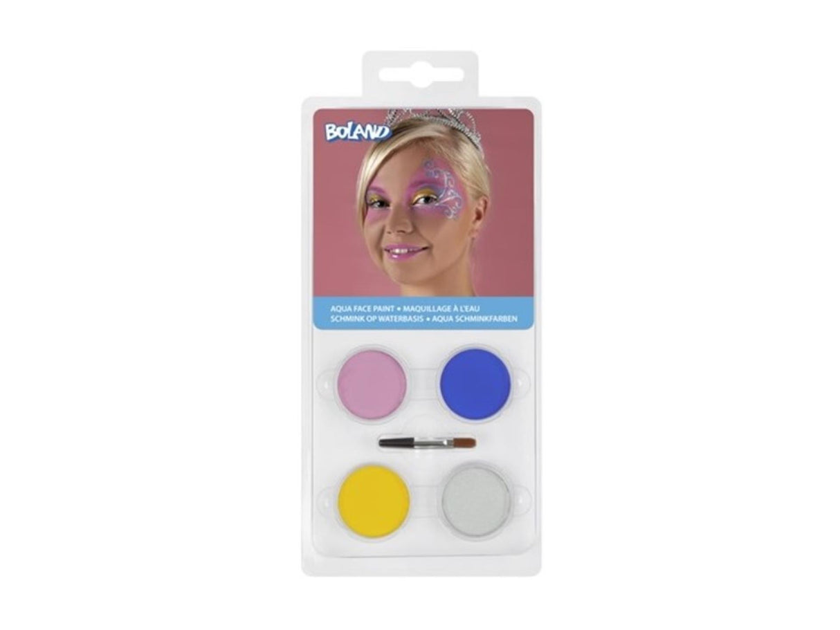 Boland set palet schmink op waterbasis prinses