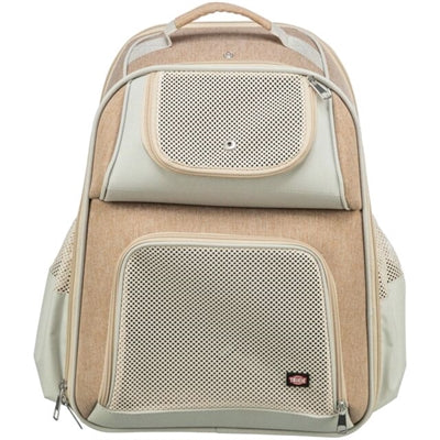 Trixie dog bag backpack willow beige brown