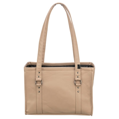 Trixie Dog Bag Citystyle Art Leather Cappuccino