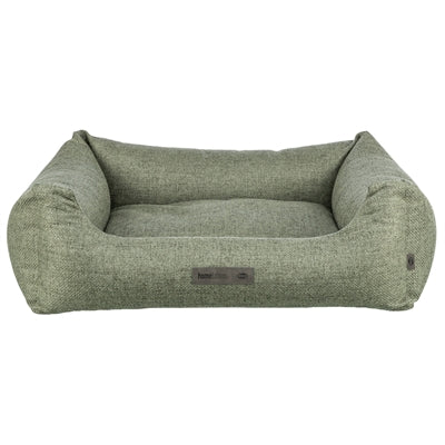 Trixie dog basket matteo angular olive green