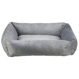 Trixie dog basket lionel recycled angular gray