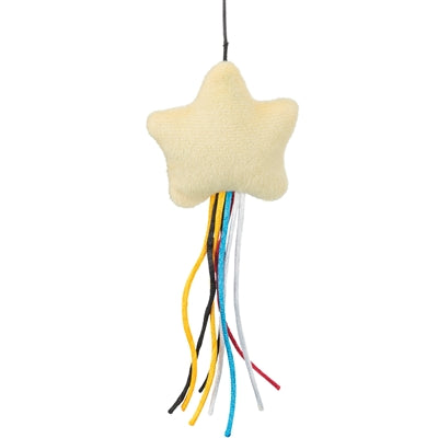Peluche in plastica di plastica a stella con gatto di trixie con catnip