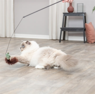 Peli di plastica del mouse a canna da gatto trixie