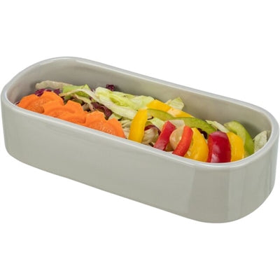 Ciotola alimentare trixie bere ciotola ovale ceramica assorbiti