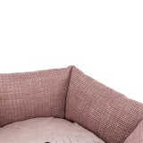 Trixie dog basket Viviana around old pink