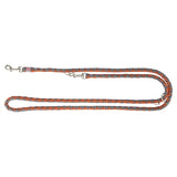Trixie dog leash cavo adjustable rust graphite gray