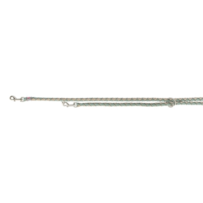 Trixie dog leash cavo adjustable sage green sand