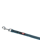 Trixie dog leash tow line with rubber anti -slip petrol blue