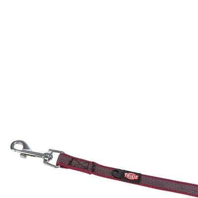 Trixie Dog Guensh Linea con anti -Slip in gomma rossa