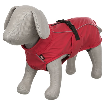 Trixie raincoat dog vimy red